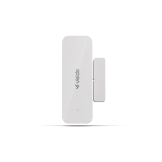 Sensor Magnético de Abertura Inteligente Wi-Fi Velds, Detecção de Portas e Janelas, Branco